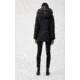 Mackage Akiva Waterproof Down Coat w/ Fur Hood, Black / Silverfox Fur, Extra Small, Akiva-XR-Black/Silver-XS
