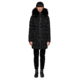 Mackage Calla Lightweight Down Coat With Fur Trimmed Hood - Womens, Black, Large, CALLA-BLACK-L