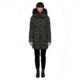 Mackage Calla Lightweight Down Coat With Fur Trimmed Hood - Womens, Spruce, Small, CALLA-SPRUCE-S