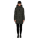 Mackage Calla Lightweight Down Coat With Fur Trimmed Hood - Womens, Spruce, Small, CALLA-SPRUCE-S