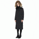 Mackage Jada Maxi Length Winter Down Coat With Sheepskin - Womens, Black, Extra Small JADA-BLACK-XS