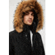 Mackage Raf Down Coat - Mens, Black / Natural Fur, 38, Raf-Black-38