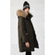 Mackage Rena Twill Parka - Womens, Army / Natural Fur, Extra Small, Rena-DR-Army-XS
