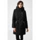 Mackage Rena Twill Parka - Womens, Black / Silverfox Dyed to Berry, Medium, Rena-DXR-Black/Berry-M