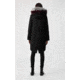 Mackage Rena Twill Parka - Womens, Black / Silverfox Dyed to Berry, Medium, Rena-DXR-Black/Berry-M