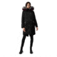 Mackage Rena Twill Parka - Womens, Black / Silverfox Dyed to Berry, Medium, Rena-DXR-Black/Berry-M