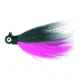 Macks Lure Rock Dancer Bucktail Jig, 1/2 oz, 2/0 Hook Black Head/Black/Cerise Body, 18227