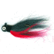Macks Lure Rock Dancer Bucktail Jig, 1/4 oz, 2/0 Hook Black Head/Black/Red Body, 18114