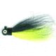 Macks Lure Rock Dancer Bucktail Jig, 3/8 oz, 2/0 Hook Black Head/Black/Chartreuse Body, 18196