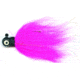 Macks Lure Rock Dancer Bucktail Jig, 3/8 oz, 2/0 Hook Black Head/Cerise Body, 18182
