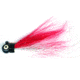 Macks Lure Rock Dancer Bucktail Jig, 3/8 oz, 2/0 Hook Black Head/Red/White Body, 18186