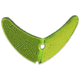 Macks Lure Smile Blade, Chartreuse Mirror, 1.1in, 5 Pack, 65262