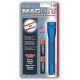 MagLite Mini 2 Cell AA Incandescent Flashlight, Blue, Blister Card, M2A11H
