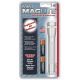 MagLite Mini 2 Cell AA Incandescent Flashlight, Silver, Blister Card, M2A10H