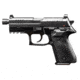 Arex Zero-1-Tactical-Compact Pistol, 9mm Luger, 4.5 in barrel, anodized aluminum frame, black polymer grip, recoil operated semi-automatic, double-action, frame mounted ambi safety, white 3-dot, 17 round magazine, AX-REX-01-TCTL-CPT-FRRMPG