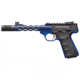 Browning Buck-Mark-Plus-Vision-Blue Pistol, .22 Long Rifle, 5.875 in barrel, anodized aluminum frame, black rubber grip, blowback operated semi-auto, single-action, fiber-optic front, adj. target rear, 10 round magazine, BBM-PLUS-VB-FRRMPG