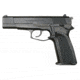 Browning Hi-Power-BDA Pistol, 9mm Luger, 4.6 in barrel, steel frame, black checkered polymer grip, recoil operated semi-automatic, double-action, frame mounted ambi decocker, fixed blade front, fixed rear, 14 round magazine, BG-HI-PWR-BDA-FRRMPG