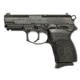 Bersa Thunder-45-UC-Pro Pistol, .45 ACP, 3.6 in barrel, aluminum alloy frame, black polymer grip, recoil operated semi-automatic, double-action, ambidextrous thumb safety, white 3-dot, 7 round magazine, BRSATDR45UCPRO-FRRMPG