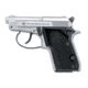 Beretta 21-Bobcat-Inox Pistol, .22 Long Rifle, 2.4 in barrel, anodized aluminum frame, plastic grip, semi-automatic, double-action, frame mounted trigger lock, no dot, 7 round magazine, BT-21-BOBCAT-INX-FRRMPG