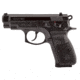 Canik C100 Pistol, .380 ACP, 3.93 in barrel, black finish steel frame, black polymer grip, blowback operated semi-auto, double-action, frame mounted manual safety, fixed white 3-dot, 14 round magazine, CANIK-C100-FRRMPG