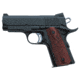 Charles Daly 1911A1-Field-ECS Pistol, .45 ACP, 3.5 in barrel, matte blue finish steel frame, checkered hardwood grip, recoil operated semi-automatic, single-action, low profile front, dovetailed rear, 6 round magazine, CD-1911A1-FLD-ECS-FRRMPG