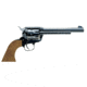 EAA Bounty-Hunter Revolver, .22 Long Rifle, 6.75 in barrel, blued finish carbon steel frame, walnut grip, revolving chamber, single-action, transfer bar, front blade, rear notch, 6 round magazine, EAA-BTYHT-2-FRRMPG