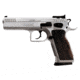 EAA Witness-Stock Pistol, .38 Super, 4.5 in barrel, hard chromed carbon steel frame, checkered wood grip, recoil operated semi-automatic, double-action, adjustable target, 17 round magazine, EAA-WTNS-STK-FRRMPG