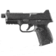 FN Herstal FN-509C Pistol, 9mm Luger, 4.3 in barrel, black polymer frame, integrated polymer grip, recoil operated semi-automatic, striker single-action, fixed blade front, fixed notch rear, 12 round magazine, FN-FN-509C-2-FRRMPG