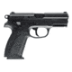 FN Herstal FNP-9 Pistol, 9mm Luger, 4 in barrel, black polymer frame, interchangeable backstrap grip, recoil operated semi-automatic, double-action, frame mounted ambi decocker, fixed 3-dot, 16 round magazine, FN-FNP-9-FRRMPG
