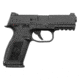 FN Herstal FNS-40 Pistol, .40 S&amp;W, 4 in barrel, black polymer frame, integrated polymer grip, recoil operated semi-automatic, double-action, frame mounted ambidextrous safety, 3-dot fixed, 14 round magazine, FN-FNS-40-FRRMPG