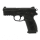 FN Herstal FNX-40 Pistol, .40 S&amp;W, 4 in barrel, black polymer frame, interchangeable backstrap grip, recoil operated semi-automatic, double-action, frame mounted safety/decocker, fixed 3-dot, 14 round magazine, FN-FNX-40-FRRMPG