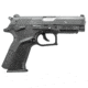 Grand Power P45 Pistol, .45 ACP, 4.25 in barrel, polymer with steel insert frame, integrated polymer grip, recoil operated semi-automatic, double-action, frame mounted ambi safety, 3-dot fixed, 10 round magazine, GDPWR-P45-FRRMPG