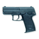 Heckler &amp; Koch USP-Compact Pistol, .40 S&amp;W, 3.58 in barrel, polymer frame, integrated polymer grip, recoil operated semi-automatic, double-action, frame mounted hammer lock, fixed, 12 round magazine, HK-USP-CPT-FRRMPG