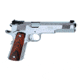 Les Baer 1911-Concept-V Pistol, .45 ACP, 6 in barrel, stainless steel frame, checkered cocobolo grip, recoil operated semi-automatic, single-action, grip safety, manual thumb safety, fully adjustable, 8 round magazine, LB-1911-CNCP-V-2-FRRMPG