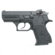 Magnum Research Baby-Desert-Eagle-II Pistol, 9mm Luger, 3.64 in barrel, black polymer frame, integrated polymer grip, recoil operated semi-automatic, double-action, fixed white 3-dot, 12 round magazine, MR-BB-DT-EGL-II-4-FRRMPG