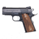 Magnum Research Desert-Eagle-1911-U Pistol, .45 ACP, 3 in barrel, aircraft aluminum frame, checkered diamond wood grip, recoil operated semi-automatic, single-action, blade front, adjustable rear, 6 round magazine, MR-DT-EGL-1911-U-FRRMPG