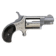North American Arms Mini-Revolver Revolver, .22 Long Rifle, 1.125 in barrel, stainless steel frame, wood grip, revolving chamber, single-action, half-way notch cylinder, blade front, notch rear, 5 round magazine, NAA-MR-3-FRRMPG