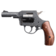New England Firearms R73 Revolver, .32 H&amp;R Magnum, 3 in barrel, blued steel frame, smooth walnut grip, revolving chamber, double-action, transfer bar, fixed blade and notch, 5 round magazine, NEF-R73-2-FRRMPG