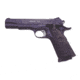 Rock Island Armory 1911-A1-FS-Blued Pistol, .45 ACP, 5 in barrel, blued finish steel frame, black plastic grip, recoil operated semi-automatic, single-action, grip safety, manual thumb safety, snag free, 8 round magazine, RIA-1911-A1-FS-BLD-FRRMPG
