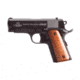 Rock Island Armory 1911-GI-Standard Pistol, .45 ACP, 3.5 in barrel, parkerized steel frame, smooth wood grip, recoil operated semi-automatic, single-action, grip safety, manual thumb safety, fixed combat, 7 round magazine, RIA-1911-GI-STND-2-FRRMPG