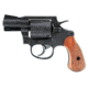 Rock Island Armory M206-RIA Revolver, .38 Special, 2 in barrel, blued finish steel frame, checkered wood grip, revolving chamber, double-action, trigger actuated transfer bar, front blade, 6 round magazine, RIA-M206-RIA-FRRMPG