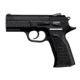 Rock Island Armory MAPP-MS Pistol, 9mm Luger, 3.66 in barrel, black polymer frame, integrated polymer grip, recoil operated semi-automatic, double-action, frame mounted safety lever, snag free fixed combat, 16 round magazine, RIA-MAPP-MS-FRRMPG