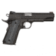Rock Island Armory Rock-Ultra Pistol, 9mm Luger, 5 in barrel, parkerized steel frame, G10 composite grip, recoil operated semi-automatic, single-action, fiber-optic front, adjustable rear, 9 round magazine, RIA-ROCK-UTA-5-FRRMPG