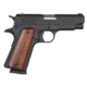 Rock Island Armory 1911-A1-45MSP-RIA Pistol, .45 ACP, 4 in barrel, parkerized blue finish steel frame, smooth walnut grip, recoil operated semi-automatic, single-action, grip safety only, GI combat, 8 round magazine, RIA1911A145MSPRIA-FRRMPG