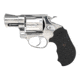 Rossi R462 Revolver, .357 Magnum, 2 in barrel, stainless steel frame, black rubber grip, revolving chamber, double-actionfront fixed blade, rear notch, 6 round magazine, ROSSI-R462-FRRMPG