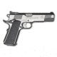 Springfield Armory 1911-A1-Loaded-Target Pistol, .45 ACP, 5 in barrel, stainless steel frame, checkered black polymer grip, recoil operated semi-automatic, single-action, adjustable Bo Mar 3-dot tritium, 7 round magazine, SA1911A1LDTG-FRRMPG