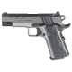 Springfield Armory 1911-Emissary Pistol, 9mm Luger, 4.25 in barrel, forged stainless steel frame, custom G10 grip, recoil operated semi-automatic, single-action, tritium front, U-notch rear, 9 round magazine, SA1911EMS3-FRRMPG