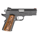 Springfield Armory 1911-RO-Champion Pistol, 9mm Luger, 4 in barrel, aluminum alloy frame, custom cocobolo grip, recoil operated semi-automatic, single-action, fiber optic front, fixed 2 dot rear, 9 round magazine, SA1911ROCHMP2-FRRMPG