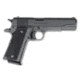 Springfield Armory GI-45-1911-A1 Pistol, .45 ACP, 5 in barrel, matte black steel frame, black polymer grip, recoil operated semi-automatic, single-action, grip safety, manual thumb safety, 3-dot old GI style, 13 round magazine, SAGI451911A13-FRRMPG