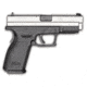Springfield Armory XD-45-ACP-Service-Model Pistol, .45 ACP, 4 in barrel, black polymer frame, integrated polymer grip, recoil operated semi-automatic, dovetail front and rear, 3-dot, 13 round magazine, SAXD45ACPSVCMDL-FRRMPG